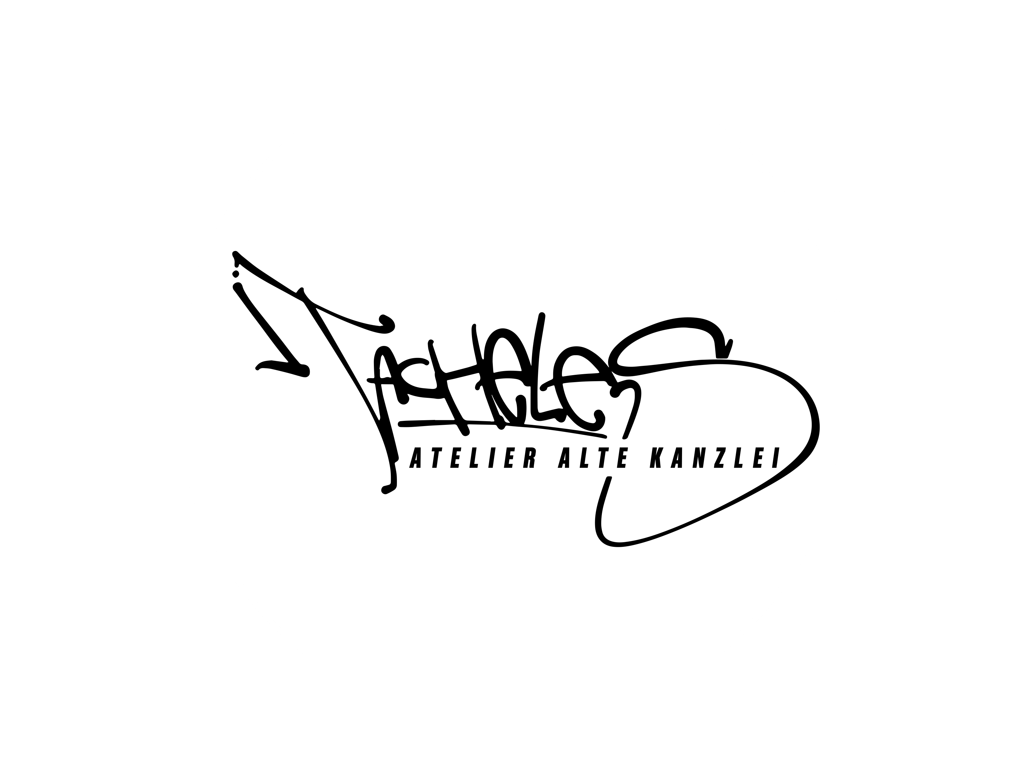 logo tacheles atelier weiss